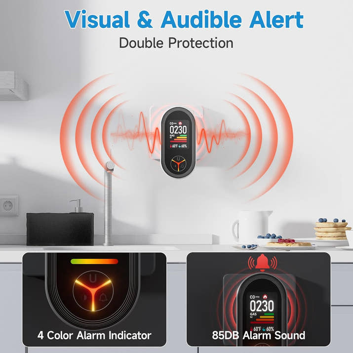 SafeGuard 4-in-1 Gas Monitor™