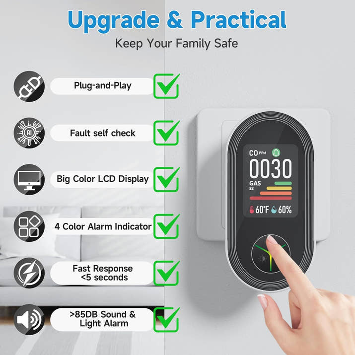 SafeGuard 4-in-1 Gas Monitor™